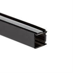 Glasverbindingsprofiel hoek 10-10,8mm zwart (L=3m)