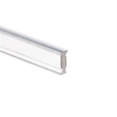 Glasverbindingsprofiel hoek klein 10-10,8mm transparant (L=3m)