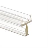 Glasverbindingsprofiel tussenwand 12-12,8mm transparant (L=3m)