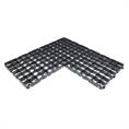 Grindmatten G3 zwart 3cm (per m2 / 4 stuks)