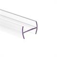 H-profiel kunststof 12-12,8mm transparant (L=3m)