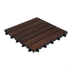 Houten terrastegel Oslo 30x30x2,4cm (set 10 stuks)