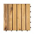 Houten terrastegel Stockholm 30x30x2,4cm (set 10 stuks)