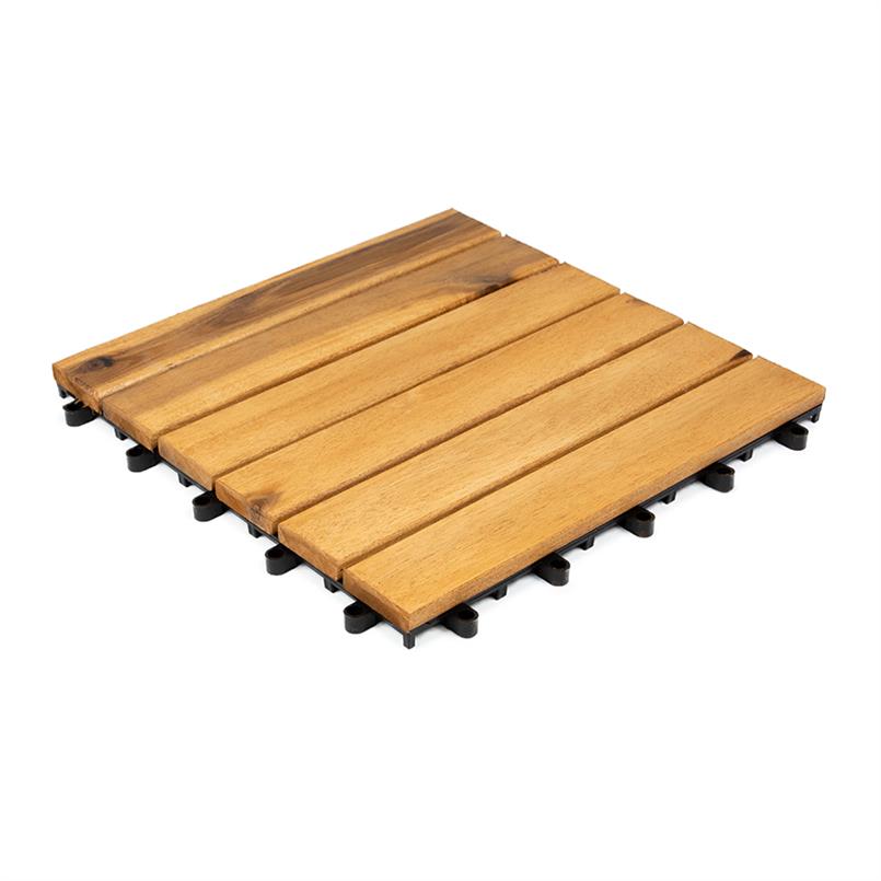 Houten terrastegel Stockholm 30x30x2,4cm (set 10 stuks)
