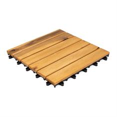 Houten terrastegel Stockholm 30x30x2,4cm (set 9 tegels)