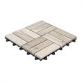 Houten terrastegel Tonder 30x30x2,4cm (set 9 tegels)