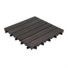 Houten terrastegel Tromso 30x30x2,4cm (set 10 tegels)