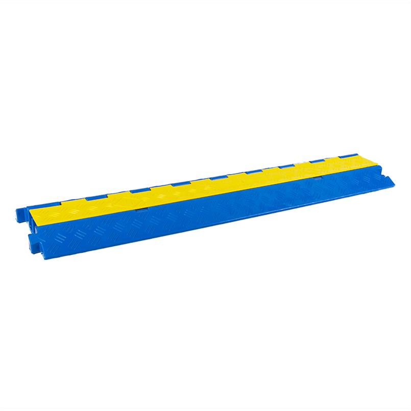 Kabelbrug 2 kanalen blauw LxBxH=980x255x45mm