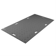 Kunststof rijplaat grijs (LxB= 2x1m)