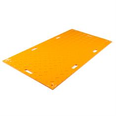 Kunststof rijplaat oranje (LxB= 2x1m)