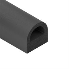 Mosrubber D-profiel zelfklevend BxH=20x20mm (L=25m)