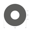 Mosrubber EPDM slang D=20x50mm (L=15m)