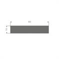 Mosrubber rechthoekigsnoer BxH= 50x10mm (L=25m)