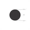 Mosrubber Viton snoer D=24mm