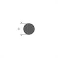 Mosrubber Viton snoer D=30mm (L=20m)