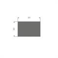 Mosrubberband BxH= 30x20mm (L=25m)