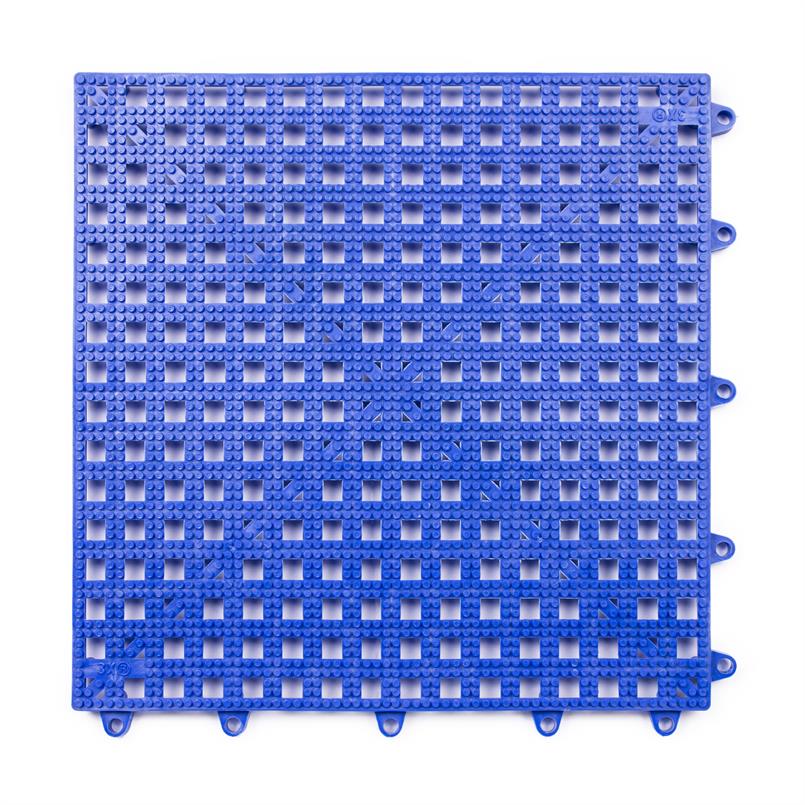Open kliktegel blauw 300x300x13mm (set 25 stuks)