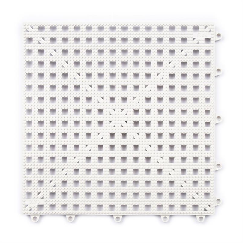Open kliktegel wit 300x300x13mm (set 25 stuks)