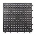 Open kliktegel zwart 300x300x13mm (set 50 stuks)