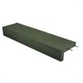 Opsluitband L-vorm groen 100x25x12,5x5cm