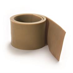 Para plaatrubber beige 10mm (LxB=5x1,4m)