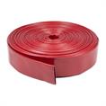 Platte waterslang hogedruk rood DN=38mm (L=50m)