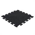 Puzzelmat Ultrafloor zwart/blauw 500x500x8mm (set 4 tegels)