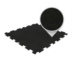 Puzzeltegel premium zwart 100x100x1,5cm