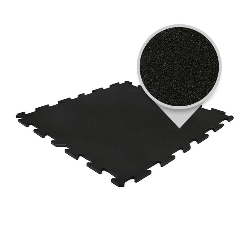 Puzzeltegel premium zwart 100x100x1,5cm