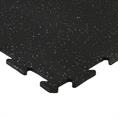 Puzzeltegel premium zwart/grijs 100x100x1,5cm