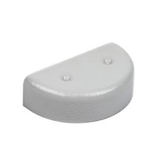 PVC eindkap stootrand boot grijs