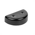 PVC eindkap stootrand boot zwart