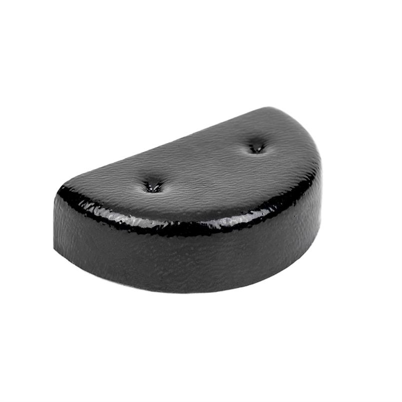 PVC eindkap stootrand boot zwart