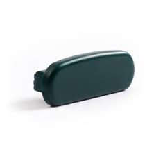 PVC eindkap trapleuning groen BxH=40x8mm