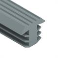 PVC infreesprofiel grijs BxH= 12x10,8mm (L=25m)