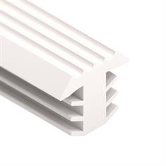 PVC infreesprofiel wit BxH= 12x10,8mm (L=25m)