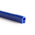 PVC kantafwerkprofiel blauw 0,5-2,0mm /BxH=6,5x9,5mm (L=100m)