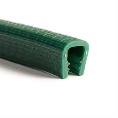 PVC kantafwerkprofiel donkergroen 6-8mm /BxH= 13x15mm (L=50m)