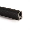 PVC kantafwerkprofiel zwart 1-2,5mm /BxH=8,5x14mm (L=50m)