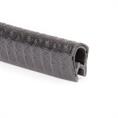 PVC kantafwerkprofiel zwart 1-4mm /BxH=10x14,5mm (L=25m)