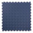 PVC kliktegel diamant donkerblauw 500x500x4mm