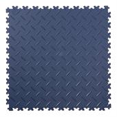 PVC kliktegel diamant donkerblauw 500x500x4mm