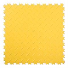PVC kliktegel diamant geel 500x500x7mm (10 tegels)