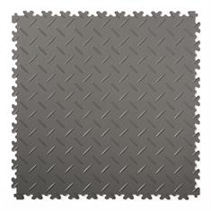 PVC kliktegel diamant grijs 500x500x7mm (10 tegels)