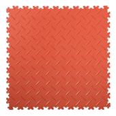 PVC kliktegel diamant terracotta 500x500x4mm