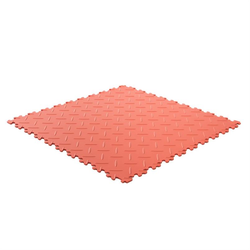 PVC kliktegel diamant terracotta 500x500x4mm
