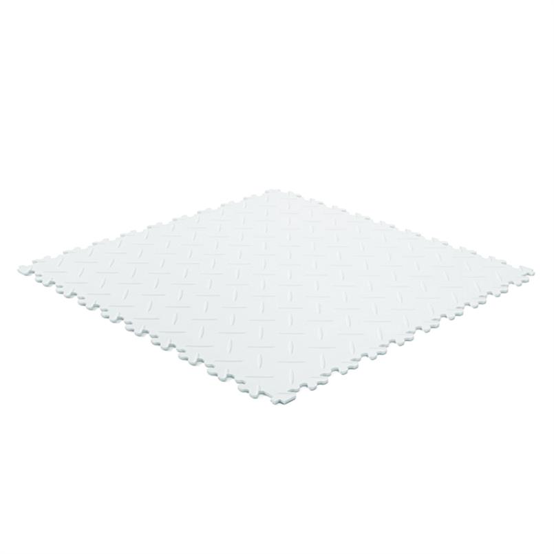 PVC kliktegel diamant wit 500x500x4mm