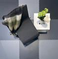 PVC kliktegel hamerslag lichtgrijs 500x500x4,5mm (10 tegels)