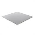 PVC kliktegel hamerslag lichtgrijs 500x500x4,5mm
