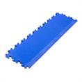 PVC kliktegel hamerslag randstuk blauw 7mm